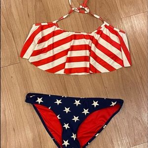 Forever 21 Patriotic Bikini